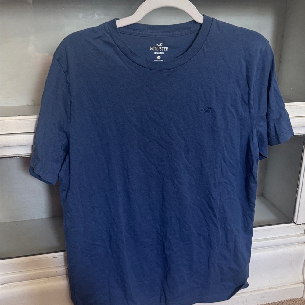 Hollister Blue Crew Neck Tee